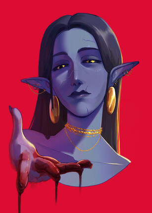 Portrait, full render